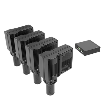 D-BOX G5 4250i Haptic System (1.5″ Travel Range, 4 Actuators) Angle View