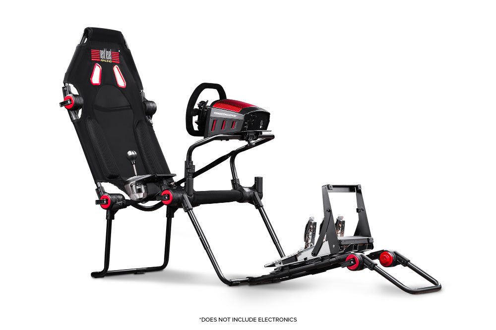 F-GT Lite Formula and GT Foldable Simulator Cockpit GT Position Outfitted View