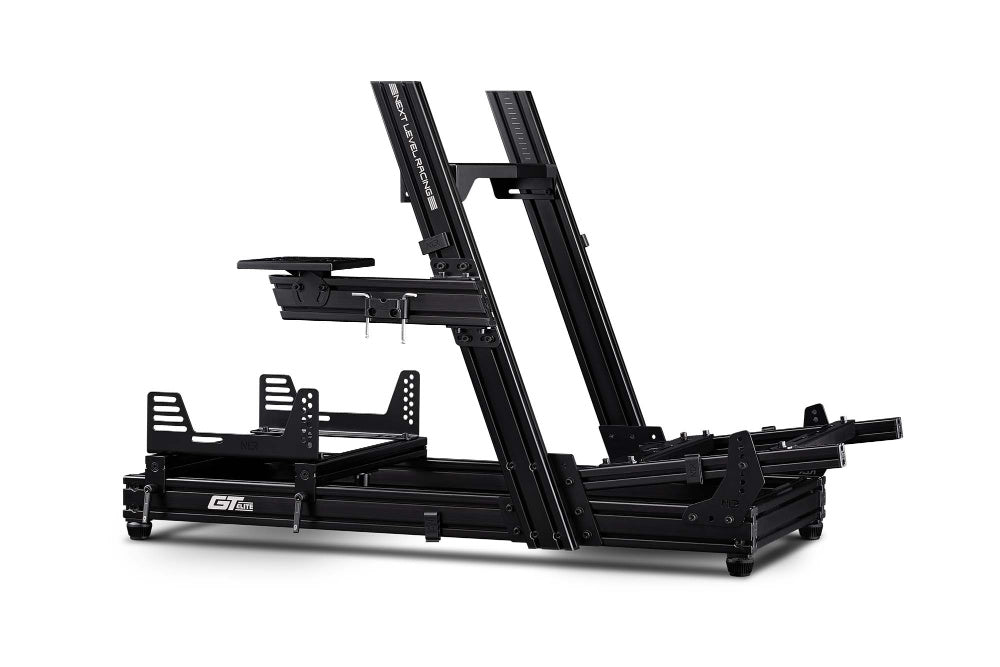 GTElite Racing Simulator Cockpit- Wheel Plate Edition Back View