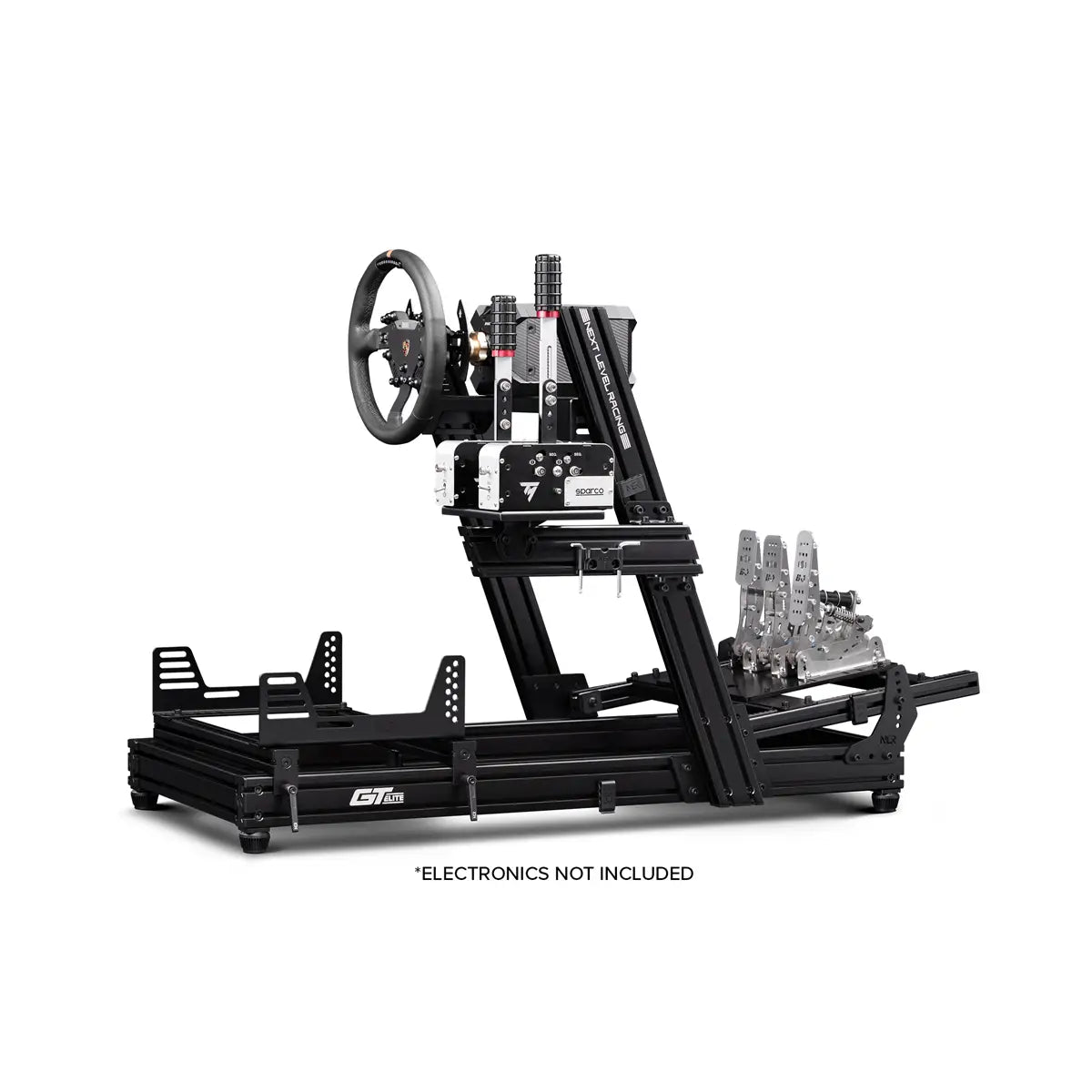 Next Level Racing GTElite Racing Simulator Cockpit- Wheel Plate Edition Outfitted no seat