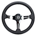Lightweight Simulator Steering Wheel Blitz In Chrome Front View
