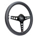 Lightweight Simulator Steering Wheel Driftz In Chrome Front view 2