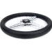 Lightweight Simulator Steering Wheel Driftz In Chrome Side view 2