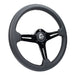 Lightweight Simulator Steering Wheel Blitz In Black Chrome Front View 2