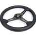 Lightweight Simulator Steering Wheel Blitz In Black Chrome Side View