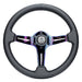 Lightweight Simulator Steering Wheel Blitz In Neo Chrome Front View
