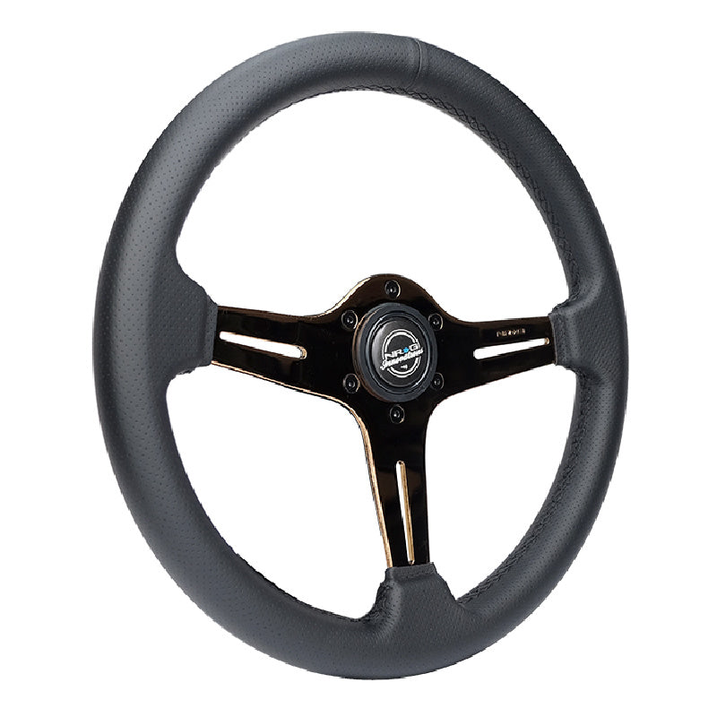 Lightweight Simulator Steering Wheel Blitz In Rose Gold Front View 2