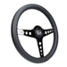 Lightweight Simulator Steering Wheel Driftz In Black Chrome Front view 2