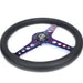 Lightweight Simulator Steering Wheel Driftz In Neo Chrome Side view