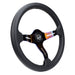 Lightweight Simulator Steering Wheel Splitz Front view 2 In Neo Chrome