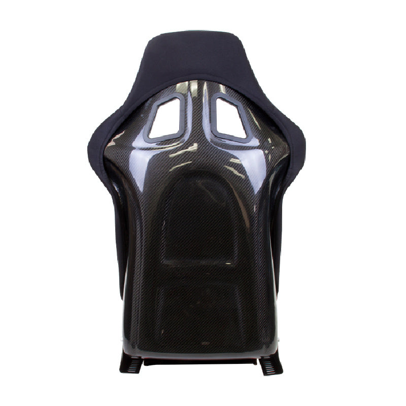 NRG Innovations Carbon Fiber Bucket Seat Medium Back View