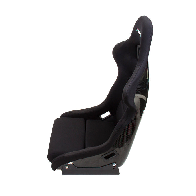 NRG Innovations Carbon Fiber Bucket Seat Medium Side View