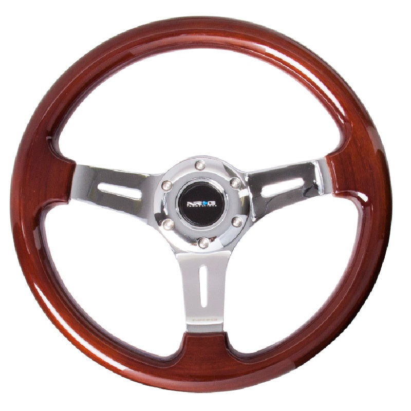 NRG Innovations Classic 330mm Wood Grain Steering Wheel
