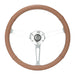 NRG Innovations Classic 380mm Brown Leather Steering Wheel main view