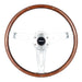 NRG Innovations Classic 380mm Wood Grain Steering Wheel 9 Rivots