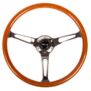 NRG Innovations Classic Woodgrain Steering Wheel Main View