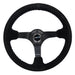 NRG Innovations 350mm Deep Dish Solid Spoke Steering Wheel Main view