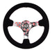 NRG Innovations 350mm Deep Dish Solid Spoke Steering Wheel sakura