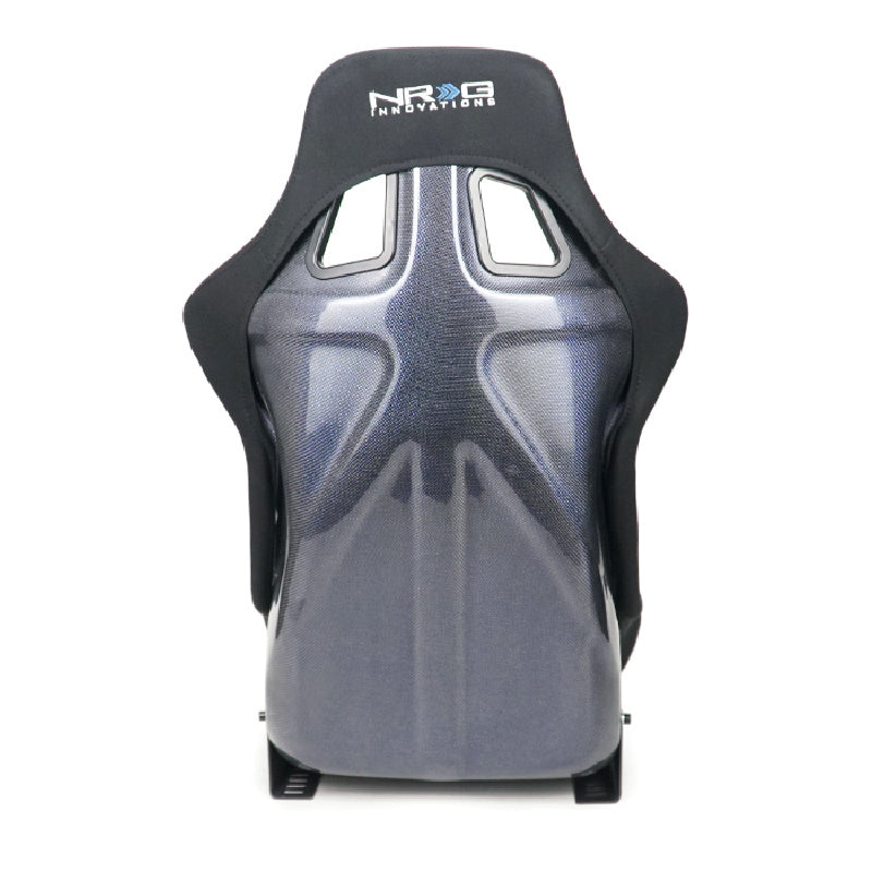 NRG Innovations Carbon Fiber Bucket Seat Large Blue
