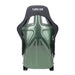 NRG Innovations Carbon Fiber Bucket Seat Large Green