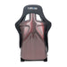 NRG Innovations Carbon Fiber Bucket Seat Large Red