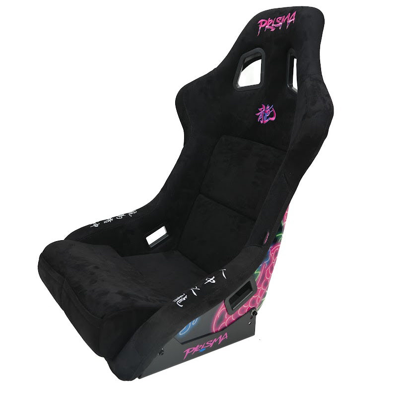 NRG Innovations Dragon Bucket Seat Large Black Main View