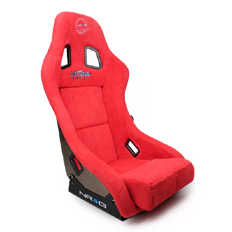 NRG Innovations Prisma Ultra Bucket Seat Medium Red