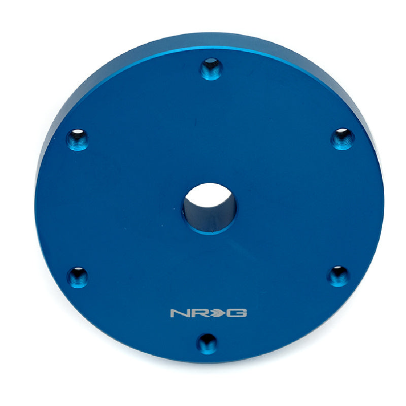 NRG Innovations Short Hub Thrustmaster Adapter Blue