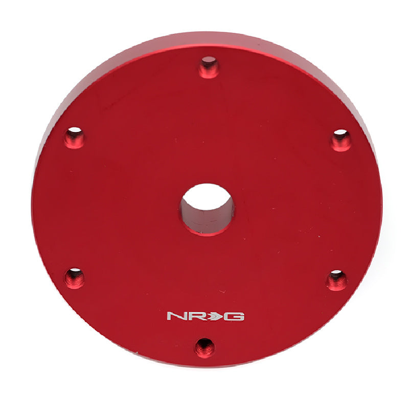 NRG Innovations Short Hub Thrustmaster Adapter Red