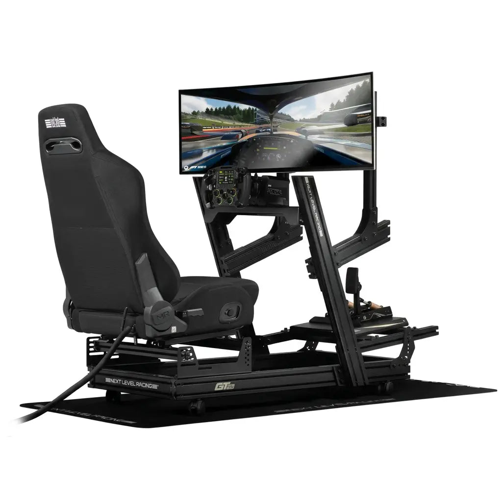 Next Level Racing ERS3 Haptic Feedback Sim Racing Seat Outfitted Example