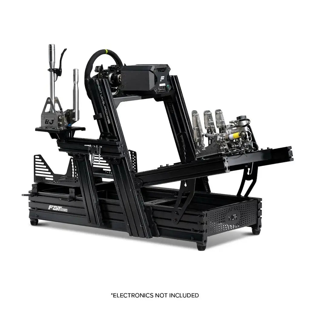Next Level Racing F-GT Elite 160 Wheel Plate Edition Outfitted example no seat