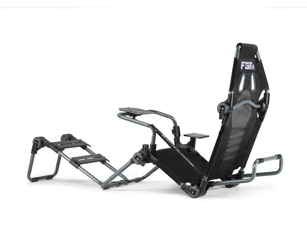 Next Level Racing F-GT Lite Cockpit Grey Edition Back View