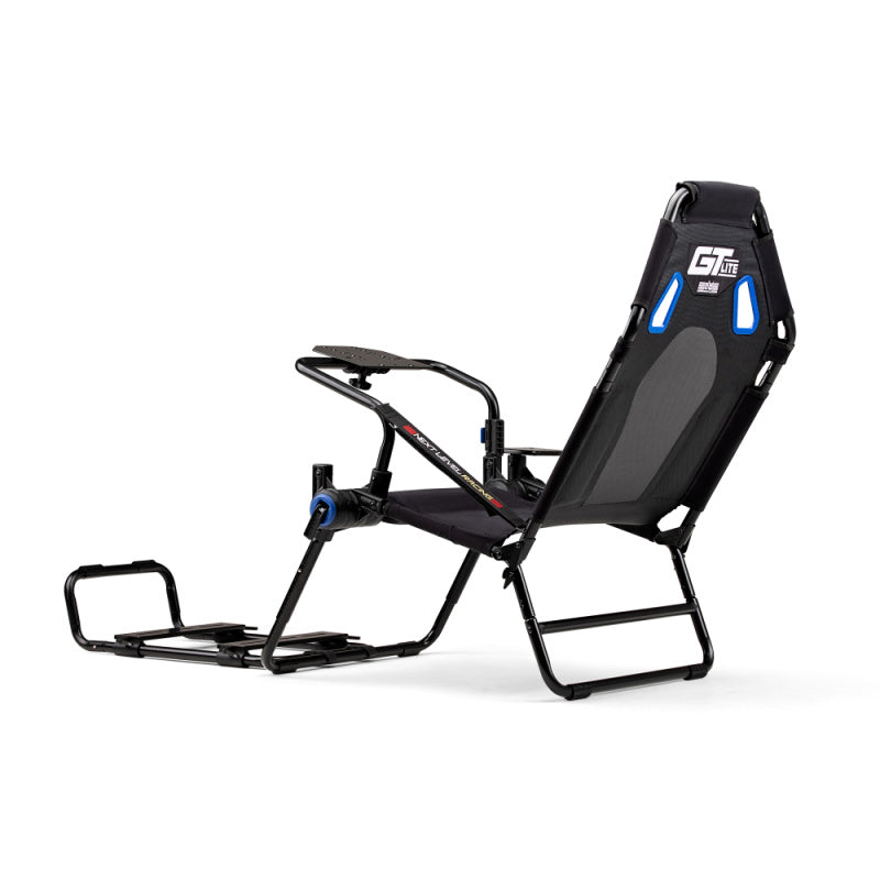 Next Level Racing GT Lite Foldable Simulator Cockpit - Play Station Back View