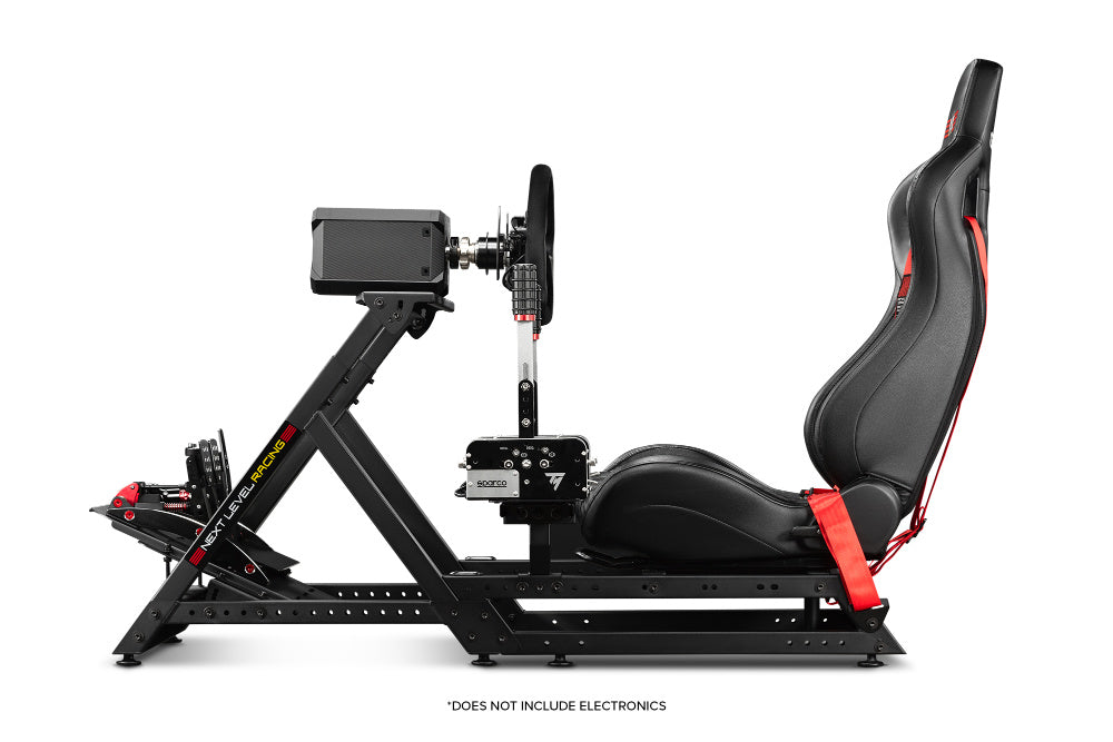 Next Level Racing GTtrack Simulator Cockpit Side View