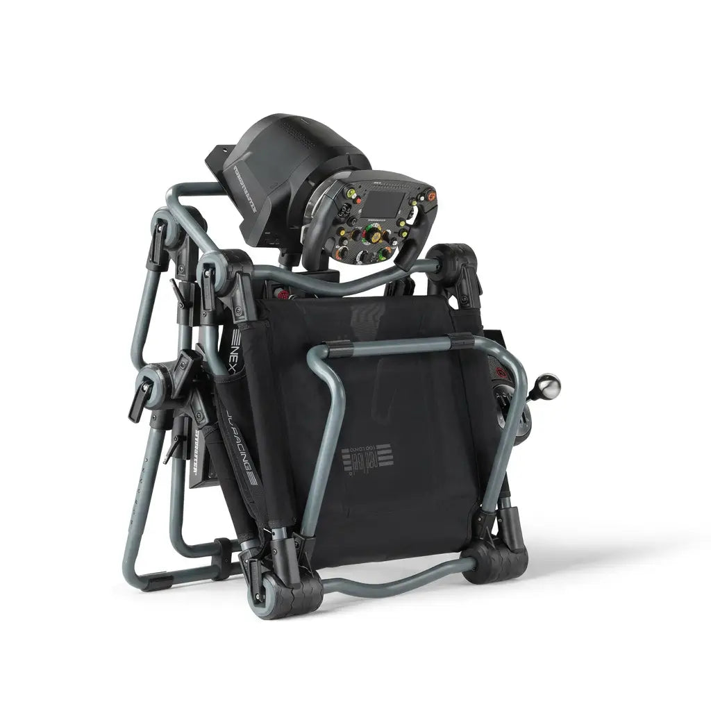 Next Level Racing F-GT Lite Cockpit Grey Edition Folded with electronics