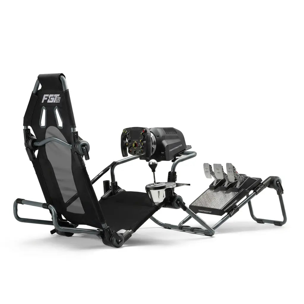 Next Level Racing F-GT Lite Cockpit Grey Edition Formula Outfitted Example