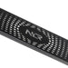 embossed nlr logo on the perforated front rail panel of the nlr elite 160 aluminium profile chassis