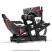 next level f-gt 160 sim rig built out with an es1 seat, a single monitor mount and load cell pedals