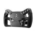 angle shot from right of sport savu wheel showing 6 buttons and 1 dial close to this side and slight view of lower right paddle shifter